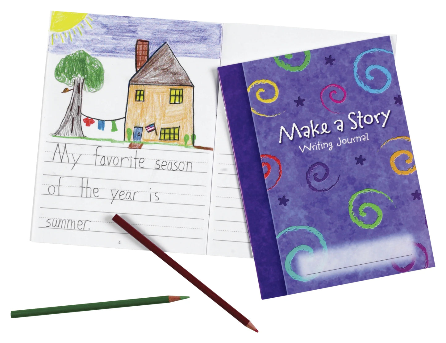 Make-A-Story Journal, Journals for Kids, Ages 5+, LER3469