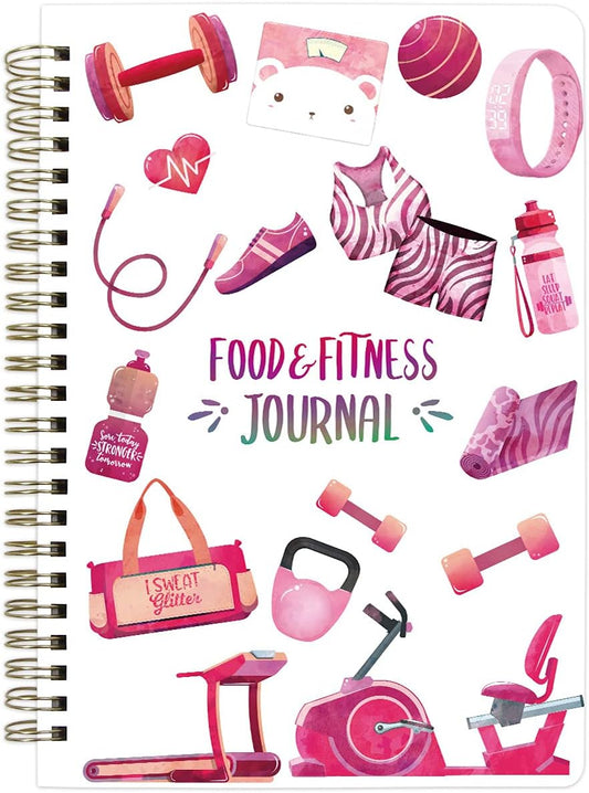 Food Journal Fitness Journal Weight Loss Journal Wellness Workout Log Diary Not